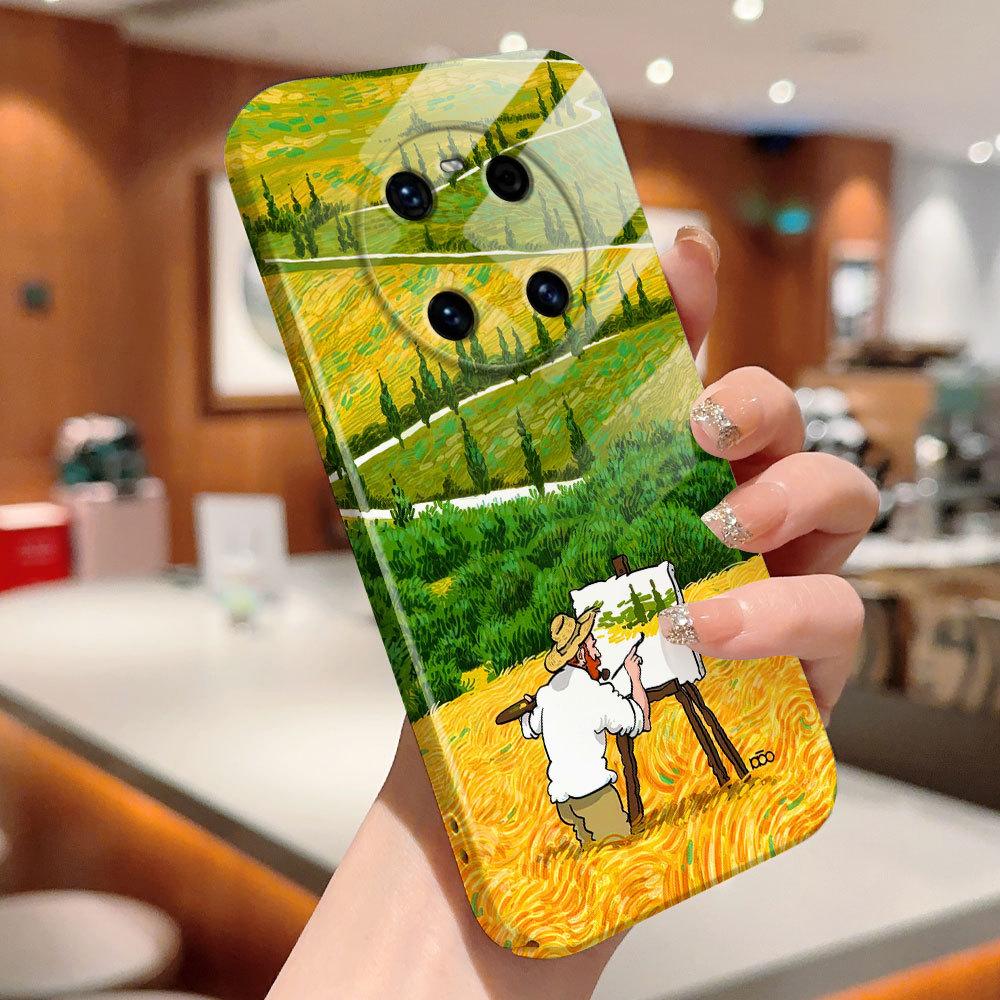 Все включено Пленка Чехол для телефона Мультяшный Модный дизайн Жесткий чехол Полная защита Защита камеры Чехол для iPhone Huawei Honor Vivo Google