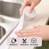 5PCS 3.8*3.2m  PVC Sealing Strip Tape Bathroom Bath Toilet Caulk Tape Self Adhesive Waterproof Mildew Proof Tapes For Kitchen Sink Wall Corner