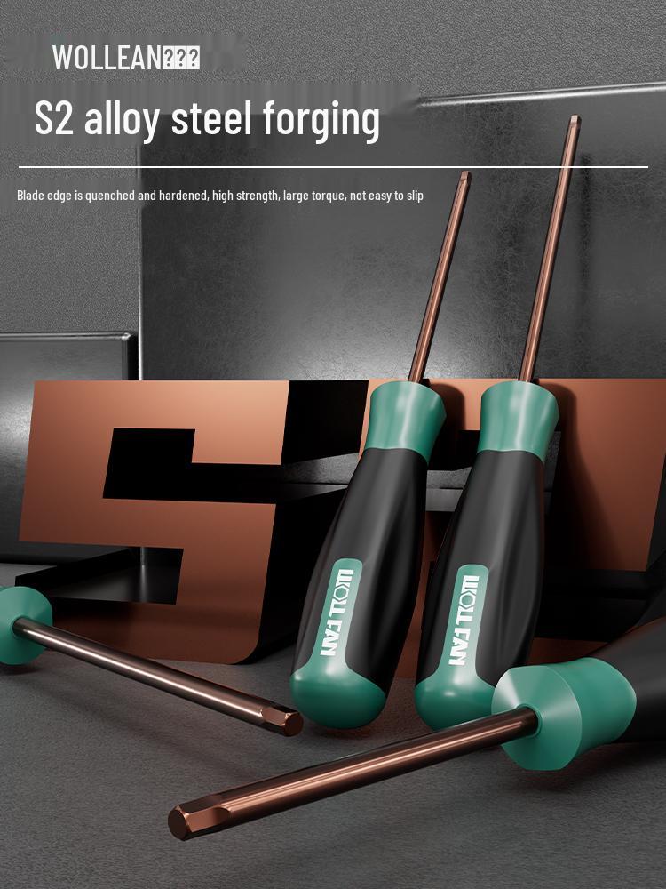 Набор шестигранных отвёрток: Удлиненная 6-точечная рукоятка (H2.5, H3, H6)