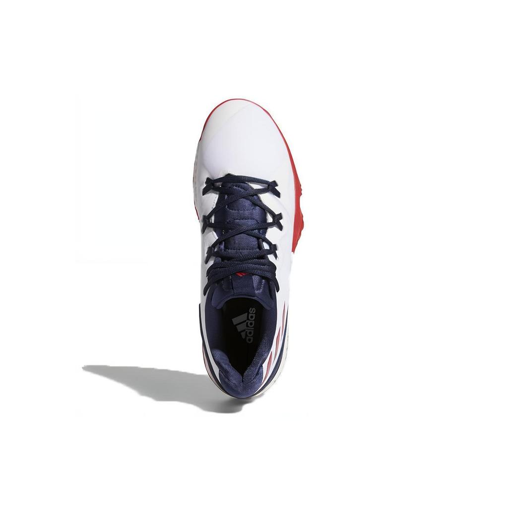 adidas Кроссовки Crazy Light Boost 2 Дышащие Низкие Баскетбольные Мужские Белый Синий Красный AC7431