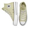 Converse Chuck Taylor All Star Lift Trend Легкие Износостойкие Высокие Эспадрильи Женские Зеленые и Белые