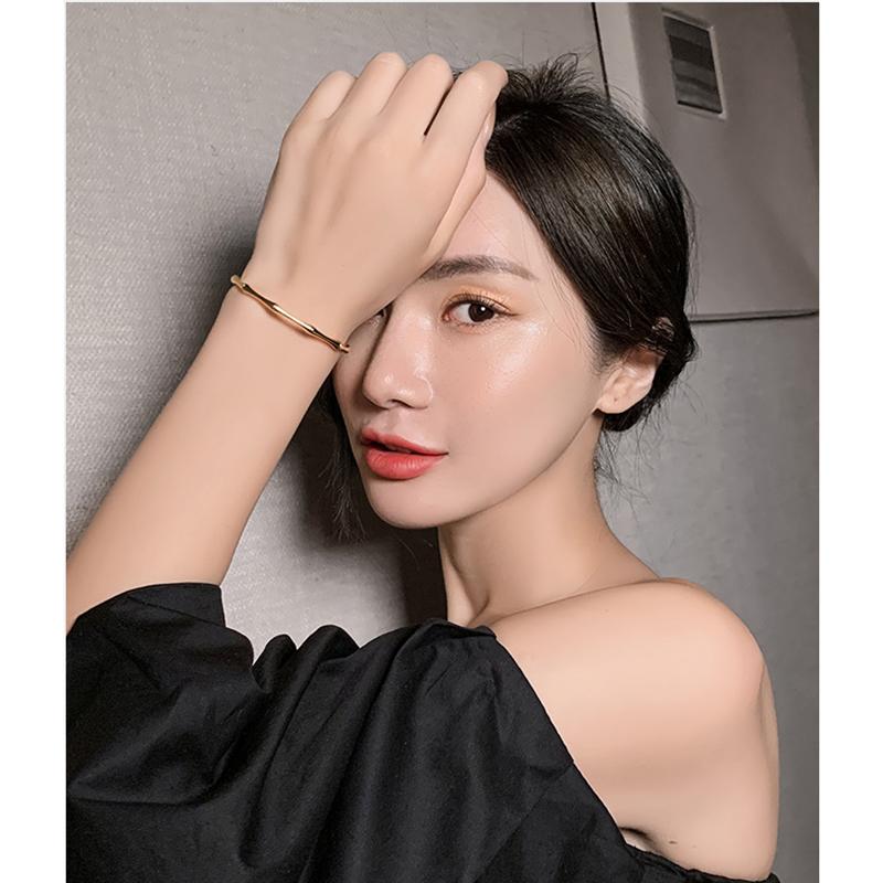 Браслеты из нержавеющей стали золотого цвета с бамбуковыми звеньями, тренд 2023, браслет для женщин и мужчин, романтический подарок для вечеринки, модный циркон