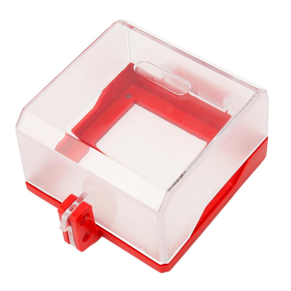 Emergency Stop Switch Cover Transparent LOTO Push Button Switch Protector for Electrical Equipments