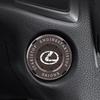 Наклейки на крышку замка зажигания автомобиля Для Lexus RX330 IS250 Ct200h ES300h RX350 GS300 Автомобильная защитная крышка-колпачок для запуска одной кнопкой
