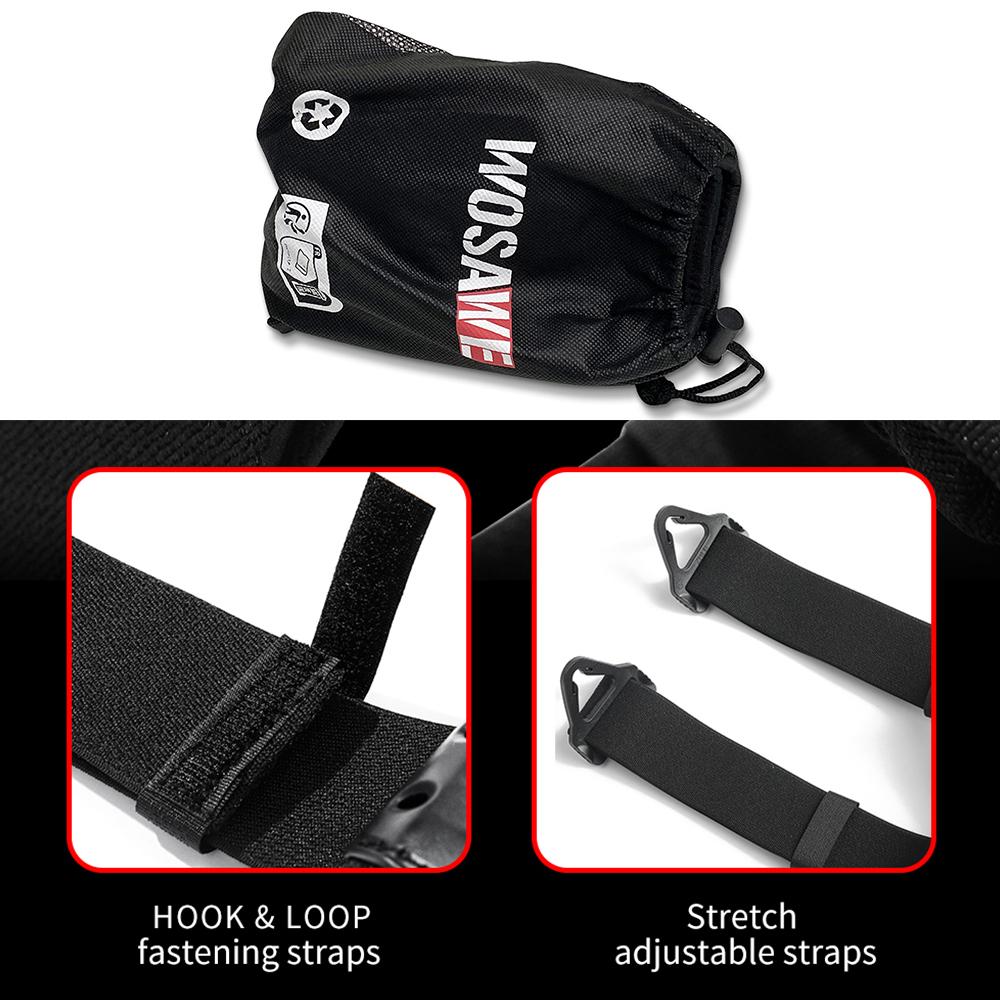 Wosawe Комплект защиты локтей и колен мотоцикла, защита брони эндуро для мотоцикла, внедорожные щитки для голени, взрослые