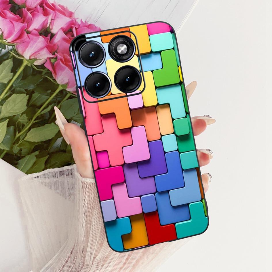 Чехол для Motorola Edge 70 Fusion 2026 Cover Популярный Мультяшный Узор Мягкий Силиконовый Чехол для Телефона Для Edge 70 Fusion+ Shell