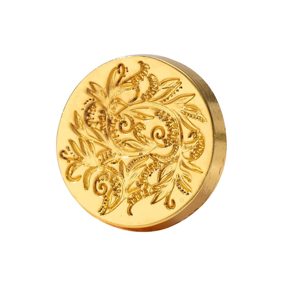 Золотой антикварный сургучный штамп, винтажный ремесленный запечатывающий штамп для открыток, конвертов, свадебных приглашений, подарочной упаковки, скрапбукинга