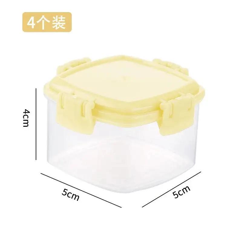 Small portable sauce squeeze bottle thickened plastic squeeze bottle sauce pot sub-packaging bottle sauce squeeze pot oil set