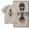 Coolmind MAE 100% cotton wolf printed Exclusive graphic men T shirt big size streetwear men tshirt for men t-shirt tee shirts