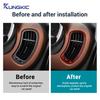 Carbon Fiber Dashboard Trim for Fiat Panda 2013-2025 LHD RHD