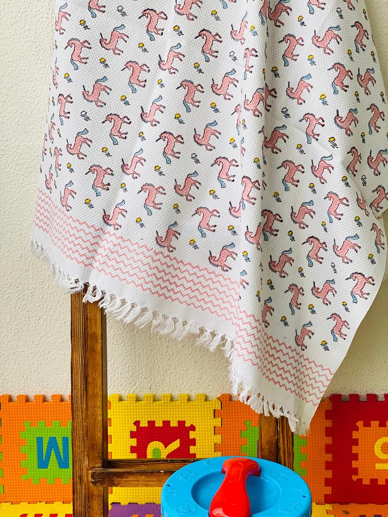 Blockprint Soft Cotton Towel