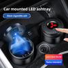 Car Interior Ashtray LED Light Portable Smoke Ashes Holder For Mitsubishi Lancer Ralliart ASX Mirage Pajero Xpander Attrage L200