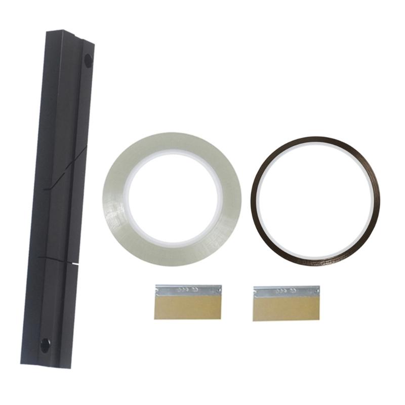 1/4-дюймовые блоки для склейки ленты Набор для ремонта ленты Простые в использовании для Studer Анодирование Затвердевает Предотвращает Окисление