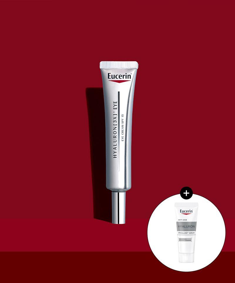 Eucerin Hyaluron 3X Крем для век 15 мл + 1 Дополнительная сыворотка Epiceline 7 мл
