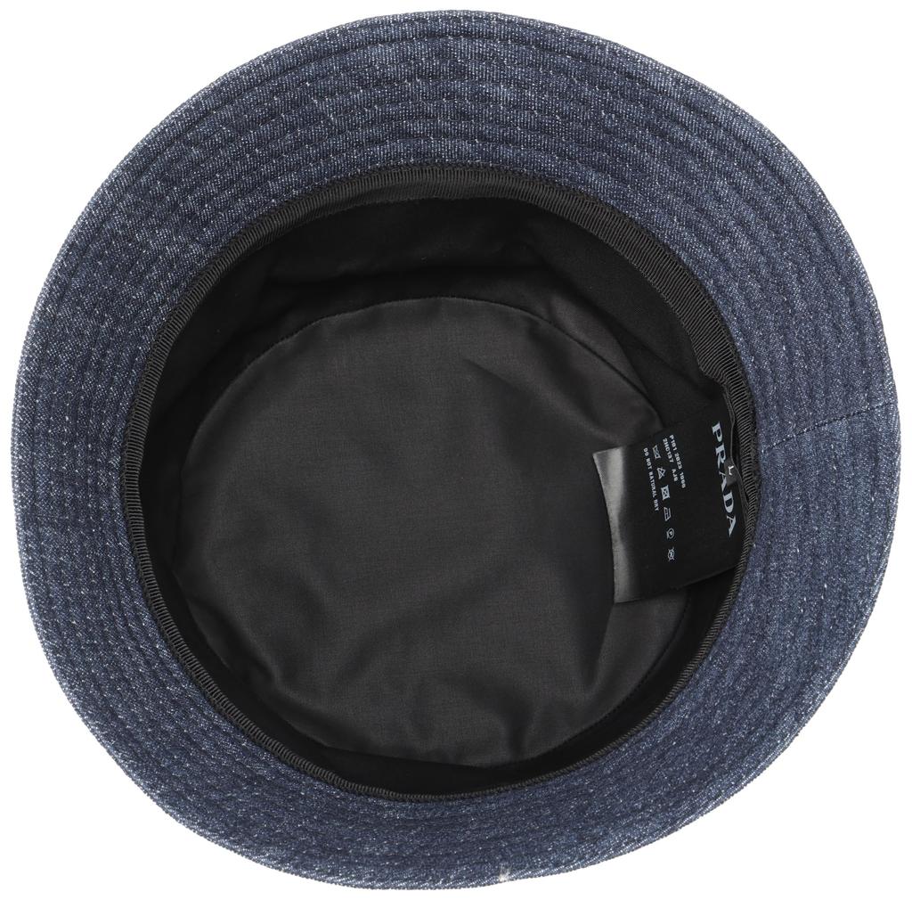 Prada BLEU Bucket Hat 2HC137 AJ6 008 Women's [Used]