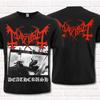 Mayhem Black T-Shirt Deathcrush (1987). True Norwegian Black Metal