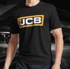 Активная футболка с логотипом JCB Смешной размер Мода Американская футболка