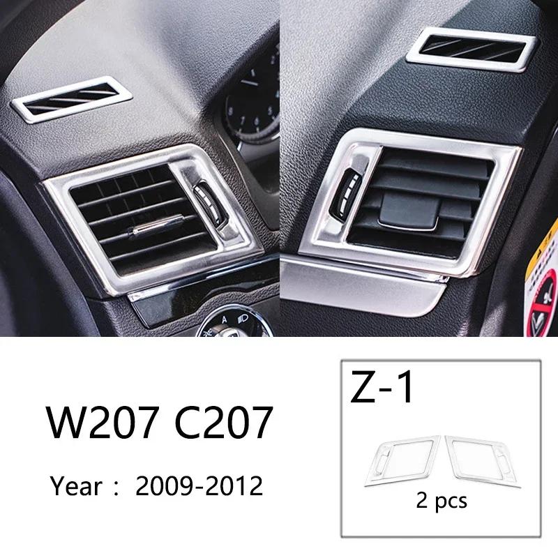Car Styling Interior Door Window Glass Switch Buttons Frame Covers Stickers Trim For Mercedes Benz E Class Coupe W207 C207 A207