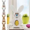 Creative Wooden Egg Stand Simulated Bunny Egg Rack Gift Chocolate Egg Rack  Decoration Supplies