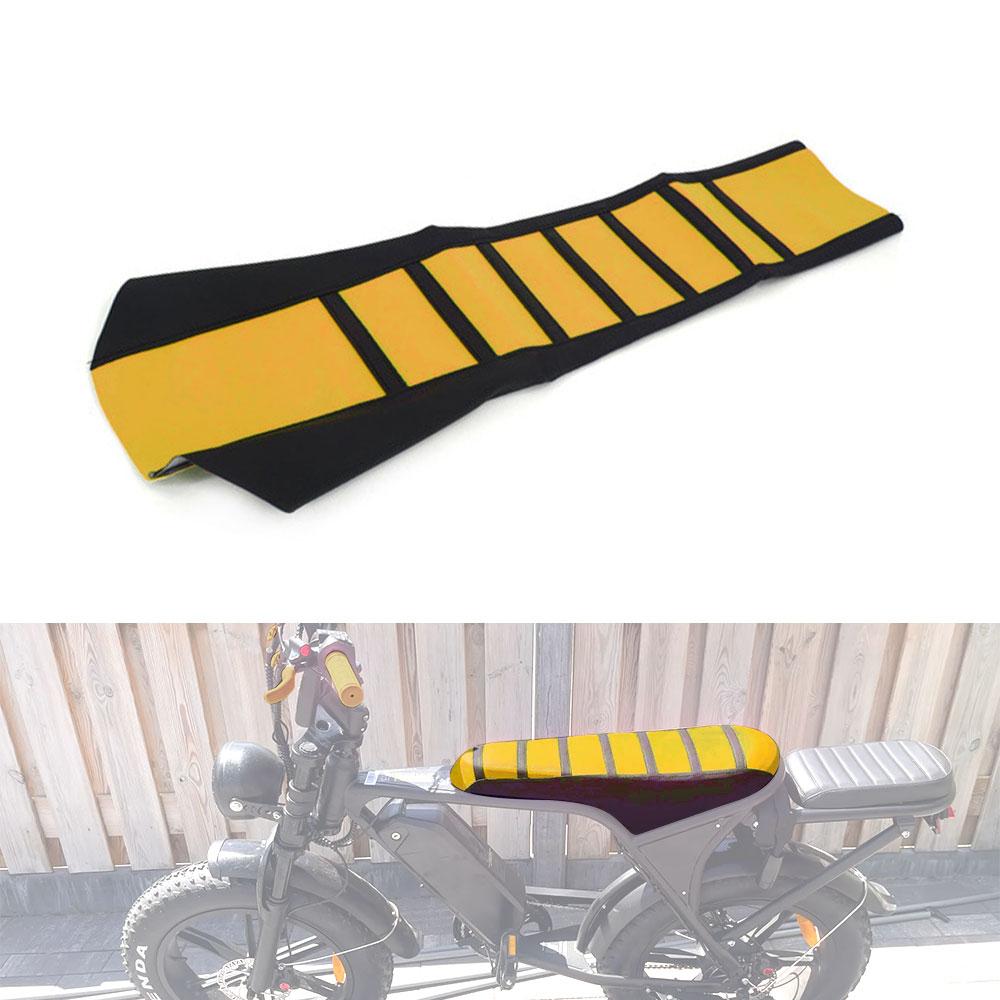 Универсальная накидка на сиденье мотоцикла Ebike Резиновая ткань Водонепроницаемая Для KTM Q20 Honda Yamaha Suzuki Kawasaki 50-500cc EXC SX YZF KXF