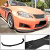 Накладка на передний бампер Lip (для F 2011-2013, Карбон) для Lexus IS