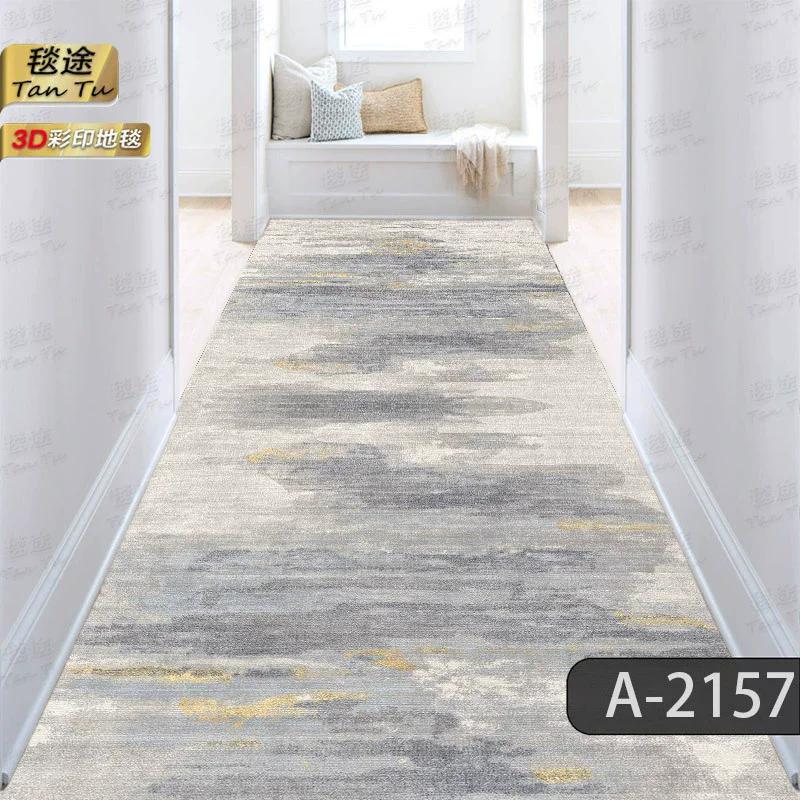 Luxury Corridor Runner Carpet Long Strip Rug for Hallway Living Room Home Aisle Floor Mat Entryway Decor