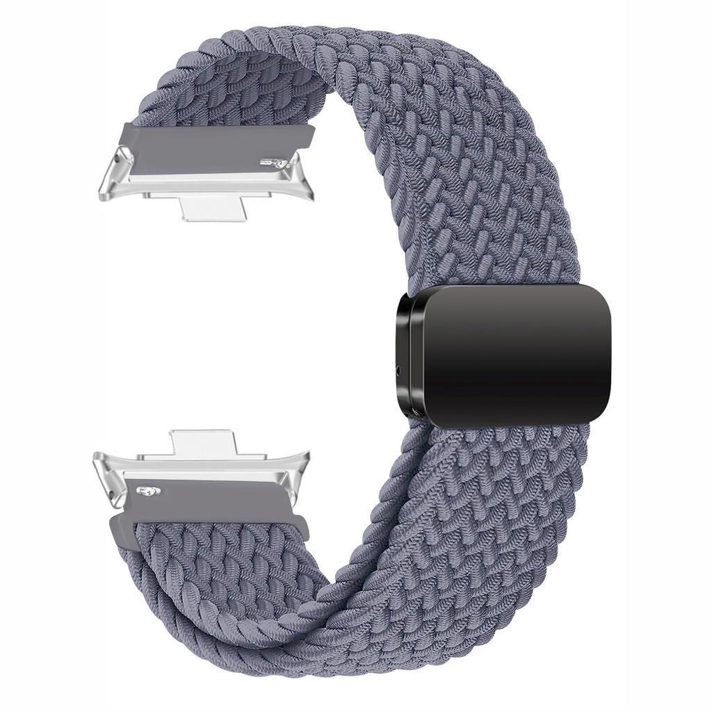 Магнитный ремешок-петля для Xiaomi Redmi Watch 4, регулируемый, плетеный, спортивный, нейлоновый, сменный ремешок браслет Miband 8 pro band