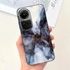 For Oppo Reno10 Case Luxury Colourful Painted Cover Soft Silicone Phone Case For Oppo Reno 10 Reno10 Pro 5G Back Cover Bumper