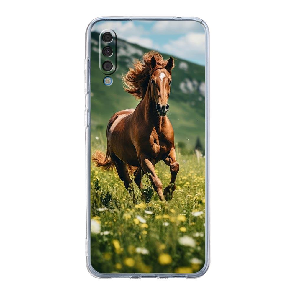 Чехол для телефона Samsung A26 A36 A56 A54 A52 A50 A70 A40 A20S A20E A12 A14 A16 A22 A24 A42 A34 A32 5G A04s A06 Чехол Лошадь Животное