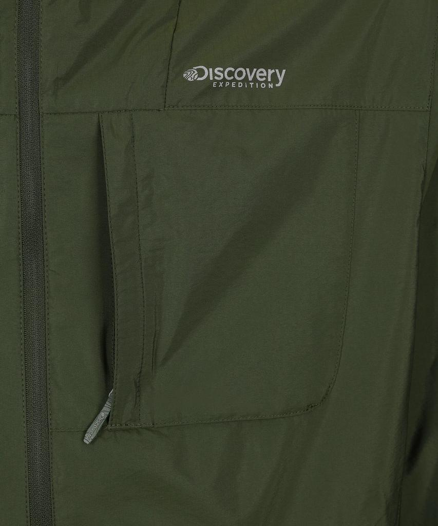 Мужская куртка Discovery Expedition Freshvent 2.0 с капюшоном и козырьком, защитой от УФ-лучей (D/Хаки)
