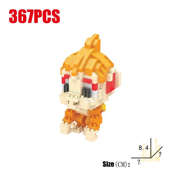 Дети Мальчики Симпатичные DIY Фигурки Модель Микро Игрушечные Блоки Детские Развивающие Строительные Блоки Подарки Аксессуары (Не Лего)