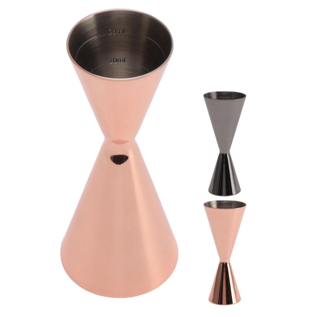 Двойной мерный стакан для коктейлей из нержавеющей стали, инновационный мерный стакан для вина, мерный стакан для бармена, мерный стакан для коктейлей объемом 1/2 унции