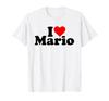 Футболка I Love Heart Mario