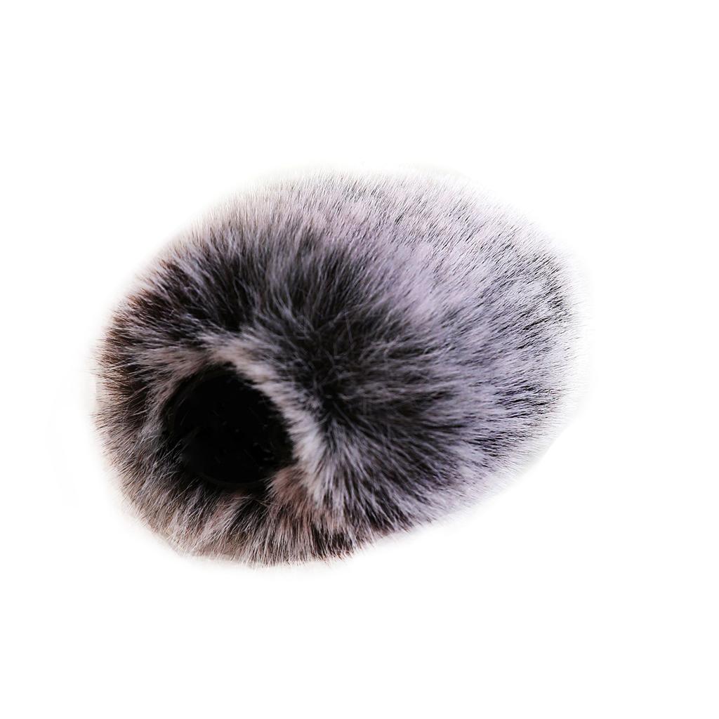 Микрофонная ветрозащита Dead Cat Пушистая ветрозащитная муфта Ветрозащитная накладка для петличного микрофона Ветрозащита