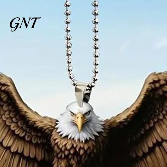 Personalized Car Mirror Charm Eagle Acrylic Hanging Ornament, 2D Flat Tough Style Vehicle Decoration Rearview Decor, Lightweight Auto Interior