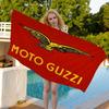 M-Moto Guzzi Пляжное полотенце Цветные банные полотенца Для девочки Микрофибра Быстросохнущее На заказ Без песка Пляж Йога Спа Тренажерный зал Бассейн