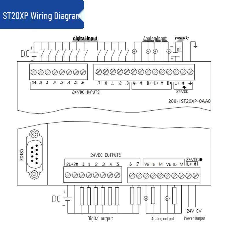 Aimoxun ST20XP Compatible Programmable Logic Controller