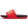 Offcourt Slide Black Red Women Sneakers Metallic-Gold University-Red BQ4632-005