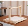 Anti-Splash Design Parrot Potty Training Platform Interactive Pet Bird Perching Stand  Parrot