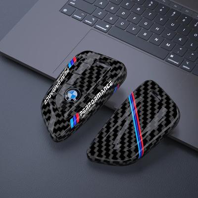 Для Чехол-ракушка из углеродного волокна для автомобильного ключа Для BMW G05 G07 F25 F15 F26 G01 G02 G06 G08 G14 G15 G16 F48 F39 F10 F30 Авто Аксесс