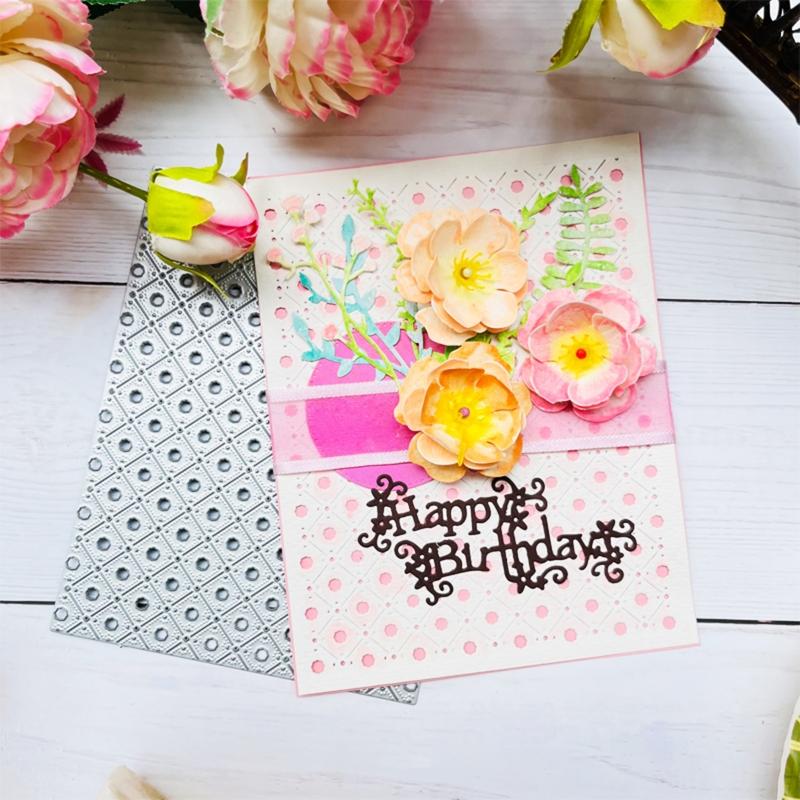 Изысканные металлические вырубные ножи для цветов, эмбоссинг, декоративный трафарет для изготовления подарочных открыток, DIY альбомы для скрапбукинга