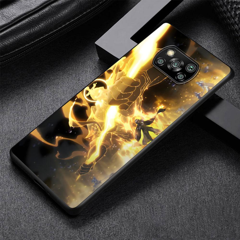 Блестящий чехол с черным лебедем и звездой для Xiaomi Poco M5s X3 NFC X5 F3 M4 M3 Pro, черный силиконовый мягкий чехол для телефона