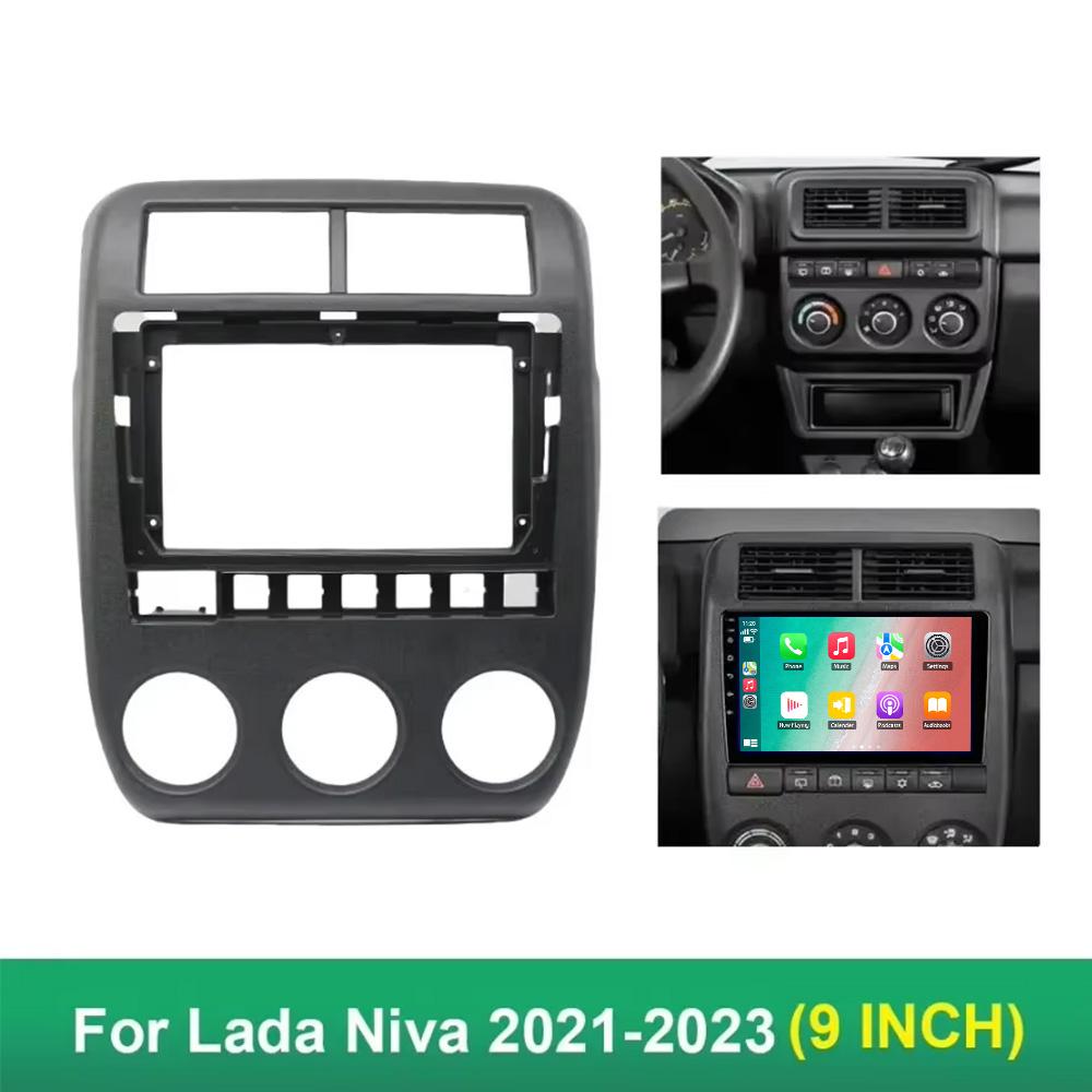 Автомобильное радио Carplay для lada Niva 2021-2023 навигация GPS Android Auto мультимедийный плеер стереосистема WiFi BT No 2din 4G