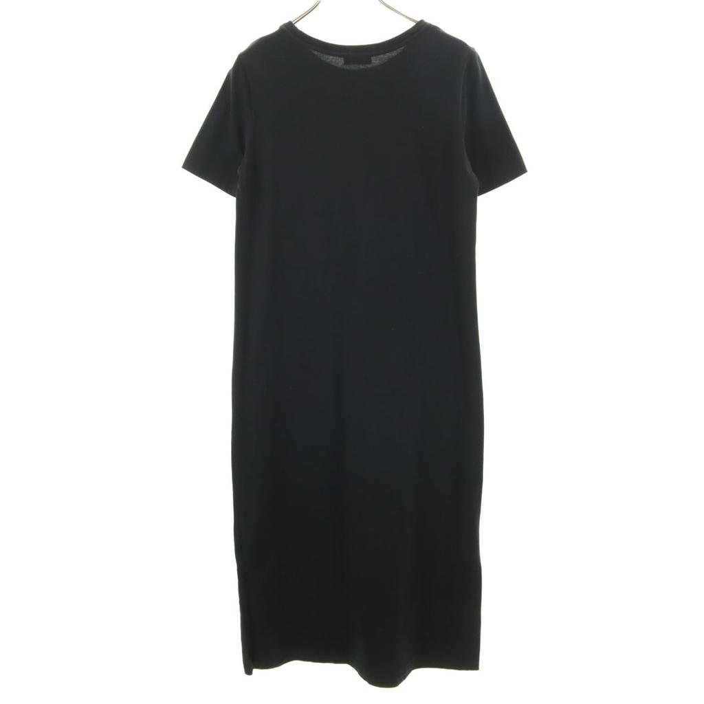 HAUNT сделано в Японии Платье с коротким рукавом 38 черный Женский Б/у