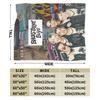 Плед BSB Backstreet Boys Теплый Мягкий Забавный Плюшевый Плед для Спальни Пикника Фланелевая Постельная Покрывало Покрывало на Кровать