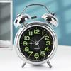 Простой с ночником у кровати домашний декор часы с цифрами супер громкий двойной звонок будильник