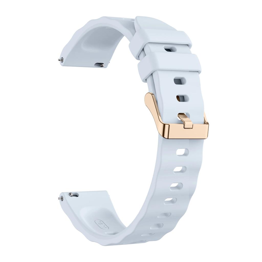 Силиконовый ремешок 18 мм для Garmin Venu 2S 3S Forerunner 255S 265S Спортивный браслет для Garmin Vivoactive 4S Active S Универсальный ремешок