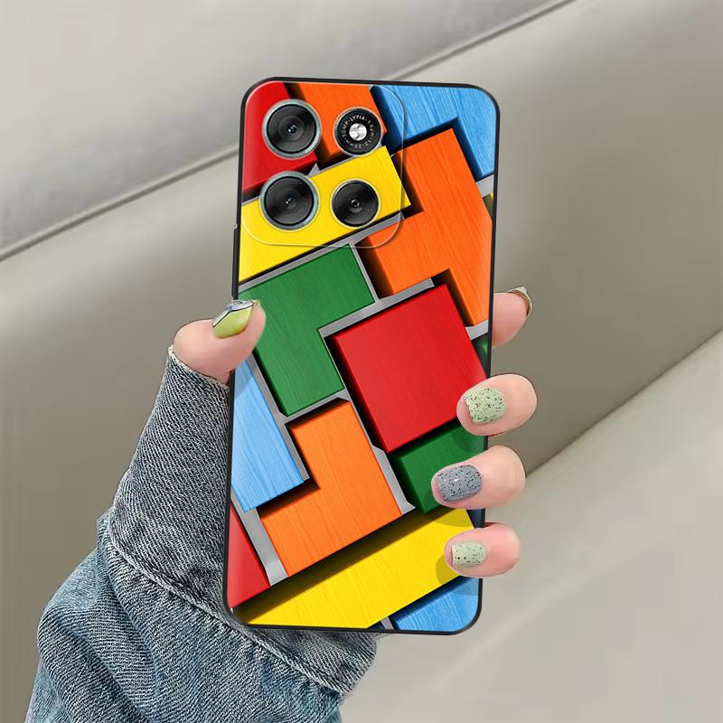 Чехлы для телефонов Для Motorola Moto G86 Чехол Для Moto G56 Мягкий Силиконовый Бампер Задняя Крышка Для Moto G86 Power motoG86 Чехлы Fundas