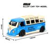 Масштаб 1/32 Автобус T1 Модифицированный Сплав Металл Литой Модель Автомобиля Коллекционный Автомобиль VW Детская Игрушечная Машина Праздничные Подарки Коробка Подарок Масштаб