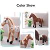 30 см имитация лошади, плюшевые игрушки, милые мягкие игрушки, кукла Зебра, мягкая реалистичная игрушка-лошадь, детский подарок на день рождения